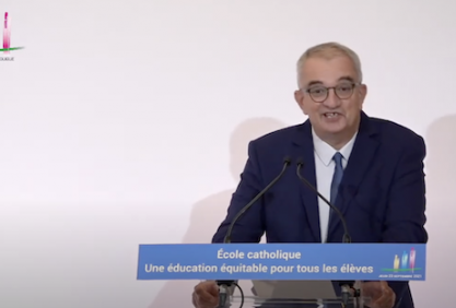 Philippe Delorme, secrétaire général de l'Enseignement catholique