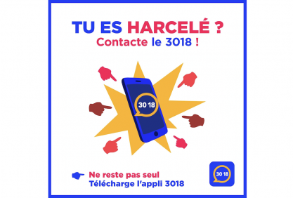 Application harcèlement 3018