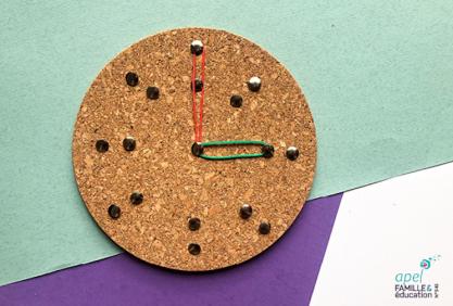 Une horloge élastique