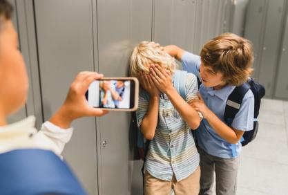 Enfant harcelé à l'école