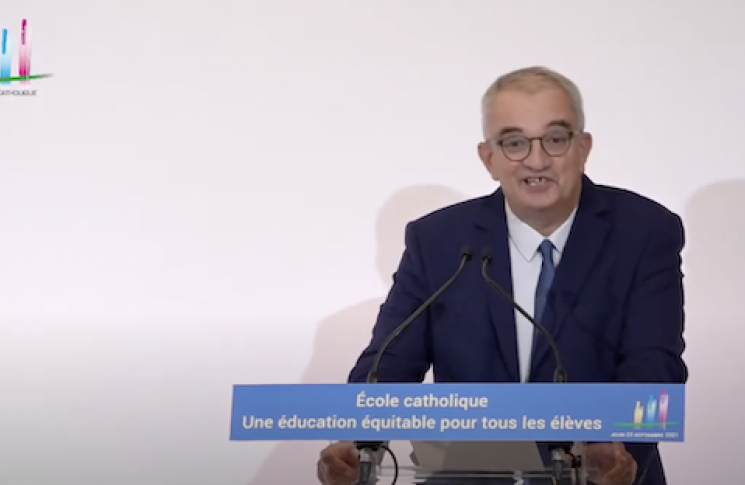 Philippe Delorme, secrétaire général de l'Enseignement catholique