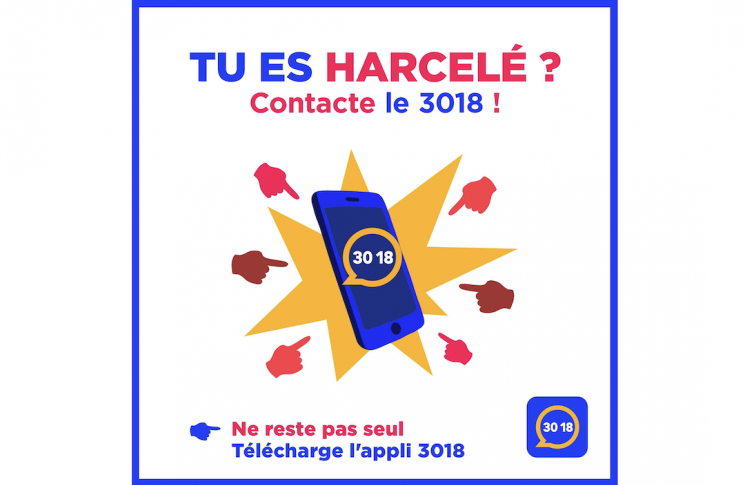 Application harcèlement 3018