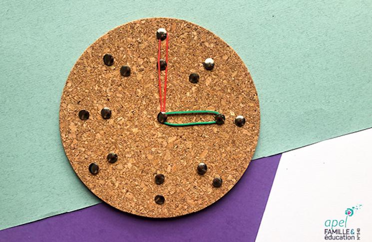 Une horloge élastique