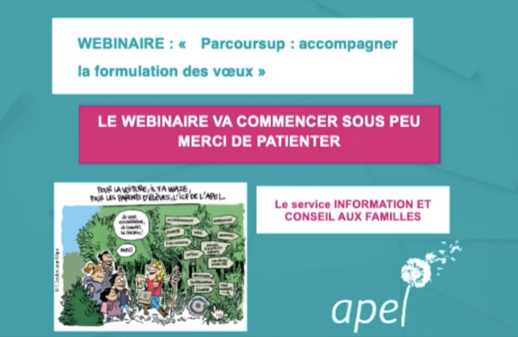 webinaire Parcoursup 2 février 2023