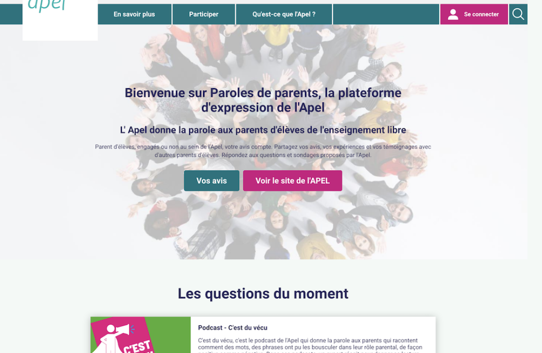 plateforme paroles de parents